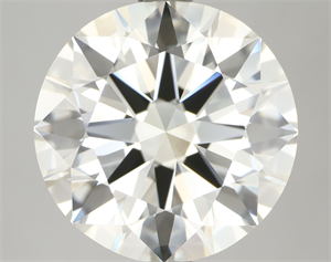 Picture of Natural Diamond 4.32 Carats, Round with Excellent Cut, K Color, VVS1 Clarity and Certified by IGI