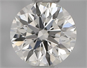 Natural Diamond 0.41 Carats, Round with Excellent Cut, I Color, VS1 Clarity and Certified by IGI