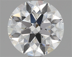 Picture of Natural Diamond 1.40 Carats, Round with Excellent Cut, D Color, IF Clarity and Certified by GIA