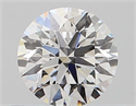 Natural Diamond 0.45 Carats, Round with Excellent Cut, E Color, VVS2 Clarity and Certified by GIA