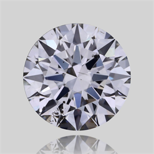 Picture of Natural Diamond 0.51 Carats, Round with Excellent Cut, I Color, SI2 Clarity and Certified by GIA