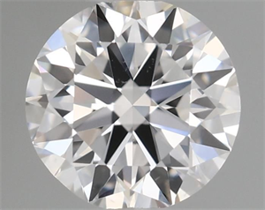 Picture of Natural Diamond 0.40 Carats, Round with Very Good Cut, E Color, VS2 Clarity and Certified by GIA