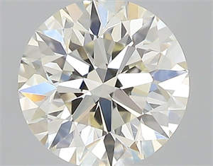 Picture of Natural Diamond 0.40 Carats, Round with Excellent Cut, K Color, VVS1 Clarity and Certified by GIA