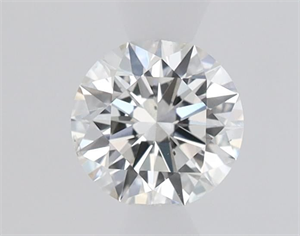 Picture of Natural Diamond 0.41 Carats, Round with Excellent Cut, H Color, SI1 Clarity and Certified by GIA