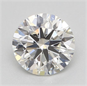 Natural Diamond 0.41 Carats, Round with Excellent Cut, H Color, VS1 Clarity and Certified by GIA