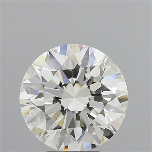 Picture of Natural Diamond 5.01 Carats, Round with Excellent Cut, I Color, VS1 Clarity and Certified by IGI