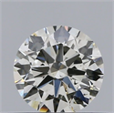 Natural Diamond 0.40 Carats, Round with Excellent Cut, I Color, SI2 Clarity and Certified by IGI