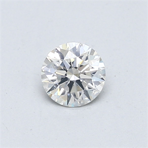 Picture of Natural Diamond 0.40 Carats, Round with Excellent Cut, H Color, SI2 Clarity and Certified by GIA