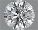 Natural Diamond 0.40 Carats, Round with Excellent Cut, H Color, SI1 Clarity and Certified by IGI