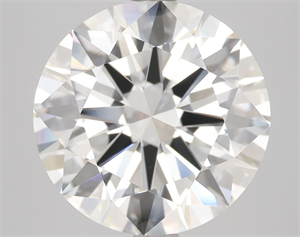 Picture of Natural Diamond 5.01 Carats, Round with Excellent Cut, G Color, VVS2 Clarity and Certified by IGI