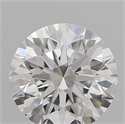 Natural Diamond 0.40 Carats, Round with Excellent Cut, F Color, VVS2 Clarity and Certified by GIA