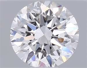 Picture of Natural Diamond 0.40 Carats, Round with Very Good Cut, F Color, SI1 Clarity and Certified by GIA