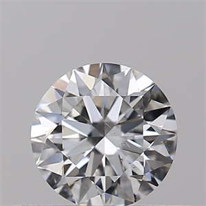 Picture of Natural Diamond 0.40 Carats, Round with Very Good Cut, F Color, SI1 Clarity and Certified by GIA