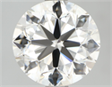 Natural Diamond 2.01 Carats, Round with Very Good Cut, H Color, VVS2 Clarity and Certified by GIA