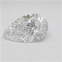 Natural Diamond 1.05 Carats, Pear with  Cut, D Color, VS1 Clarity and Certified by GIA