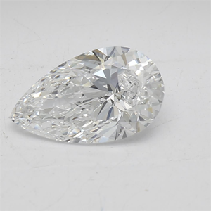 Picture of Natural Diamond 1.05 Carats, Pear with  Cut, D Color, VS1 Clarity and Certified by GIA