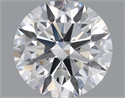 Natural Diamond 1.62 Carats, Round with Excellent Cut, H Color, VVS1 Clarity and Certified by GIA