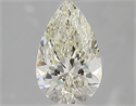 Natural Diamond 1.28 Carats, Pear with  Cut, J Color, VS1 Clarity and Certified by IGI