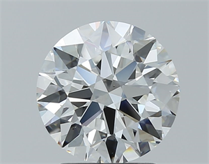 Picture of Natural Diamond 2.11 Carats, Round with Excellent Cut, G Color, VS2 Clarity and Certified by GIA