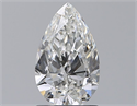 Natural Diamond 1.01 Carats, Pear with  Cut, F Color, VS2 Clarity and Certified by GIA