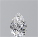 Natural Diamond 1.51 Carats, Pear with  Cut, D Color, VVS2 Clarity and Certified by GIA