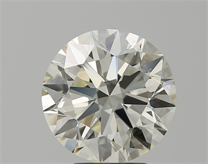 Picture of Natural Diamond 4.01 Carats, Round with Excellent Cut, J Color, VS1 Clarity and Certified by IGI