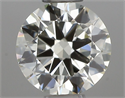 Natural Diamond 0.40 Carats, Round with Excellent Cut, K Color, VS2 Clarity and Certified by IGI