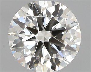 Picture of Natural Diamond 0.50 Carats, Round with Very Good Cut, K Color, VVS2 Clarity and Certified by GIA