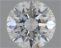 Natural Diamond 0.40 Carats, Round with Excellent Cut, F Color, VS2 Clarity and Certified by GIA