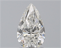 Natural Diamond 1.20 Carats, Pear with  Cut, G Color, SI2 Clarity and Certified by GIA