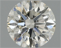 Natural Diamond 0.40 Carats, Round with Excellent Cut, H Color, VS2 Clarity and Certified by IGI