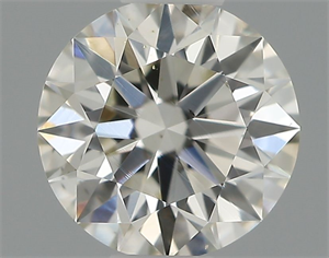 Picture of Natural Diamond 0.40 Carats, Round with Excellent Cut, H Color, VS2 Clarity and Certified by IGI