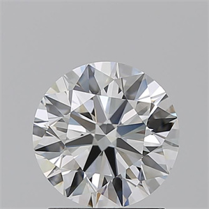 Picture of Natural Diamond 1.51 Carats, Round with Excellent Cut, F Color, VS1 Clarity and Certified by GIA