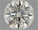 Natural Diamond 0.60 Carats, Round with Excellent Cut, I Color, VS2 Clarity and Certified by IGI