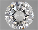 Natural Diamond 0.40 Carats, Round with Good Cut, D Color, SI1 Clarity and Certified by IGI