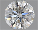 Natural Diamond 0.51 Carats, Round with Excellent Cut, I Color, SI1 Clarity and Certified by GIA