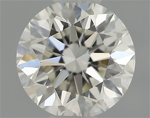 Picture of Natural Diamond 0.41 Carats, Round with Excellent Cut, H Color, VS1 Clarity and Certified by IGI