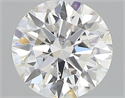 Natural Diamond 0.40 Carats, Round with Excellent Cut, G Color, SI1 Clarity and Certified by GIA