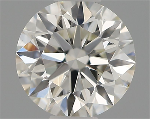 Picture of Natural Diamond 0.40 Carats, Round with Excellent Cut, H Color, VS2 Clarity and Certified by IGI