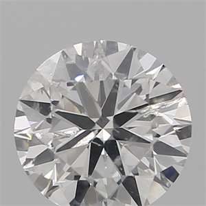 Picture of Natural Diamond 0.50 Carats, Round with Good Cut, F Color, SI2 Clarity and Certified by IGI