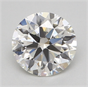 Natural Diamond 0.43 Carats, Round with Excellent Cut, I Color, VVS1 Clarity and Certified by GIA