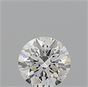 Natural Diamond 0.40 Carats, Round with Very Good Cut, F Color, VS2 Clarity and Certified by GIA