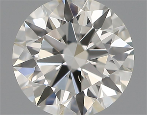 Picture of Natural Diamond 0.40 Carats, Round with Excellent Cut, I Color, VS2 Clarity and Certified by IGI