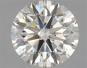 Picture of Natural Diamond 2.01 Carats, Round with Excellent Cut, J Color, VS2 Clarity and Certified by GIA