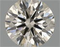 Natural Diamond 0.40 Carats, Round with Excellent Cut, K Color, VS2 Clarity and Certified by IGI