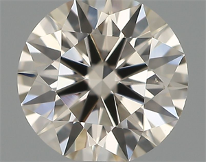 Picture of Natural Diamond 0.40 Carats, Round with Excellent Cut, K Color, VS2 Clarity and Certified by IGI