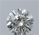 Natural Diamond 0.50 Carats, Round with Excellent Cut, J Color, SI1 Clarity and Certified by GIA