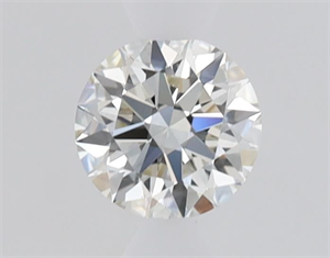 Picture of Natural Diamond 0.45 Carats, Round with Excellent Cut, J Color, VVS2 Clarity and Certified by GIA