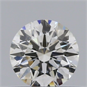 Natural Diamond 0.40 Carats, Round with Excellent Cut, G Color, VS2 Clarity and Certified by IGI