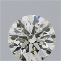 Natural Diamond 0.42 Carats, Round with Excellent Cut, I Color, VS2 Clarity and Certified by IGI